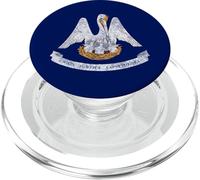 Bandera Estado DE Louisiana Pelican LA Nueva Orleans Baton Rouge PopSockets PopGrip para MagSafe