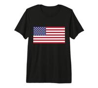 Bandera Estados Unidos USA American Flag Hombre Mujer Camiseta Premium