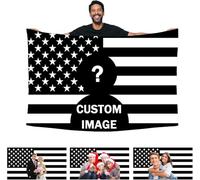 Bandera estadounidense rosa personalizada de 3 x 5 pies, bandera personalizada de doble cara con tu texto, foto o logotipo, divertido póster tapiz para pared, dormitorio, clubes, bares, conciertos y