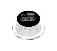 Bandera Estadounidense Vintage de We The People Patriotic Freedom USA PopSockets PopGrip para MagSafe