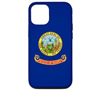 BANDERA ESTATAL IDAHO BOISE TWIN FALLS COEUR D'ALENE MERIDIAN Carcasa para iPhone 12/12 Pro