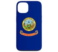 BANDERA ESTATAL IDAHO BOISE TWIN FALLS COEUR D'ALENE MERIDIAN Carcasa para iPhone 13
