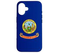 BANDERA ESTATAL IDAHO BOISE TWIN FALLS COEUR D'ALENE MERIDIAN Carcasa para iPhone 16