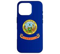 BANDERA ESTATAL IDAHO BOISE TWIN FALLS COEUR D'ALENE MERIDIAN Carcasa para iPhone 16 Pro