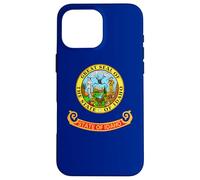 BANDERA ESTATAL IDAHO BOISE TWIN FALLS COEUR D'ALENE MERIDIAN Carcasa para iPhone 16 Pro Max