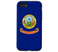 BANDERA ESTATAL IDAHO BOISE TWIN FALLS COEUR D'ALENE MERIDIAN Carcasa para iPhone SE (2020) / 7 / 8
