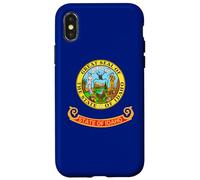 BANDERA ESTATAL IDAHO BOISE TWIN FALLS COEUR D'ALENE MERIDIAN Carcasa para iPhone X/XS