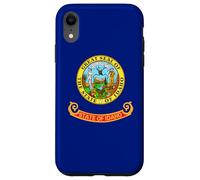 BANDERA ESTATAL IDAHO BOISE TWIN FALLS COEUR D'ALENE MERIDIAN Carcasa para iPhone XR