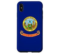BANDERA ESTATAL IDAHO BOISE TWIN FALLS COEUR D'ALENE MERIDIAN Carcasa para iPhone XS Max