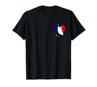 Bandera Francia Azul Blanco Rojo 14 julio Orgullo Francés Camiseta