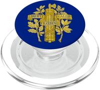 Bandera Francia Escudo DE Armas Liberte Egalite Fraternite PopSockets PopGrip para MagSafe