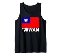 Bandera Fresca de Taiwán Camiseta sin Mangas