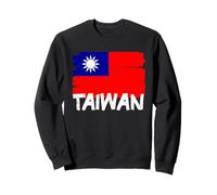 Bandera Fresca de Taiwán Sudadera