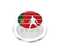 Bandera ganadora de fútbol Americano 26 Portugal Team Champion Fun PopSockets PopGrip para MagSafe