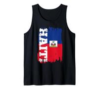Bandera haitiana de Haití, diseño del orgullo de la bandera haitiana del Caribe Camiseta sin Mangas