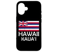 Bandera Hawaiana de Hawaii Kauai Carcasa para iPhone 16