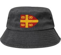 Bandera Imperial Bizantina, Siglo XIV Mujer Hombre Algodón Sombrero del Pescador Plegable Gorro De Pescador Funky Bucket Hat para Pesca Al Aire Libre Caza