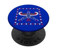 BANDERA IMPERIO ACAEMENIDE PERSA ESTÁNDAR DE CIRO EL GRAN PopSockets PopGrip Adhesivo