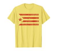 BANDERA INDEPENDENCIA CATALUÑA CATALUNYA CATALAN RED ESTELADA Camiseta