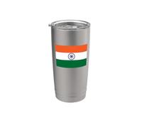 Bandera india de la India Vaso térmico de acero inoxidable de doble pared