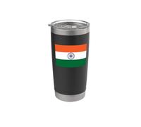 Bandera india de la India Vaso térmico de acero inoxidable de doble pared