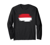 Bandera Indonesia de Indonesia Bali Yakarta para Hombres, Mujeres y niños Manga Larga