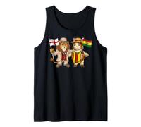 Bandera Inglaterra Bolivia británico inglesas Reino Unido Camiseta sin Mangas