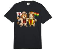 Bandera Inglaterra Bolivia británico inglesas Reino Unido Comfort Colors Adult Heavyweight T-Shirt