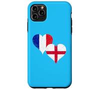 Bandera Inglaterra Francia para Orgulloso Inglés Francés Carcasa para iPhone 11 Pro MAX