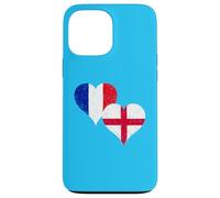 Bandera Inglaterra Francia para Orgulloso Inglés Francés Carcasa para iPhone 13 Pro MAX