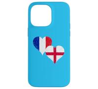 Bandera Inglaterra Francia para Orgulloso Inglés Francés Carcasa para iPhone 14 Pro MAX