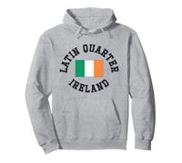 Bandera Irlandesa del Barrio Latino de Irlanda Adecuada para niños, Hombres y Mujeres Sudadera con Capucha