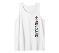 Bandera Islas Feroe Vertical Camiseta sin Mangas