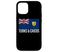 Bandera Islas TURCAS Y Caicos PROVIDENCIALES Islander Carcasa para iPhone 12/12 Pro