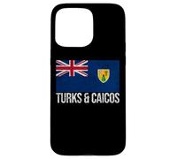 Bandera Islas TURCAS Y Caicos PROVIDENCIALES Islander Carcasa para iPhone 15 Pro MAX