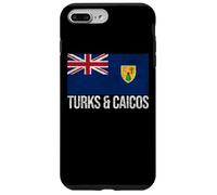 Bandera Islas TURCAS Y Caicos PROVIDENCIALES Islander Carcasa para iPhone 7 Plus/8 Plus
