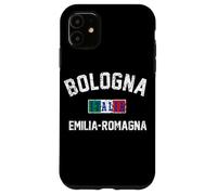 Bandera italiana de Bolonia, Italia, Emilia-Romaña, impresión envejecida Carcasa para iPhone 11
