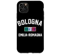 Bandera italiana de Bolonia, Italia, Emilia-Romaña, impresión envejecida Carcasa para iPhone 11 Pro Max