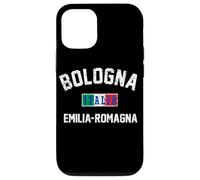 Bandera italiana de Bolonia, Italia, Emilia-Romaña, impresión envejecida Carcasa para iPhone 12/12 Pro