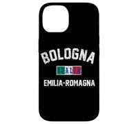 Bandera italiana de Bolonia, Italia, Emilia-Romaña, impresión envejecida Carcasa para iPhone 14