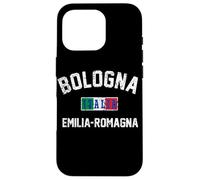 Bandera italiana de Bolonia, Italia, Emilia-Romaña, impresión envejecida Carcasa para iPhone 16 Pro