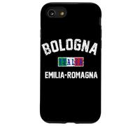 Bandera italiana de Bolonia, Italia, Emilia-Romaña, impresión envejecida Carcasa para iPhone SE (2020) / 7 / 8