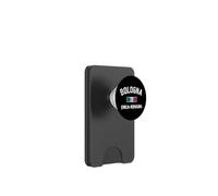 Bandera italiana de Bolonia, Italia, Emilia-Romaña, impresión envejecida PopSockets PopWallet para MagSafe