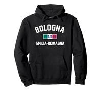 Bandera italiana de Bolonia Italia Emilia-Romaña Sudadera con Capucha