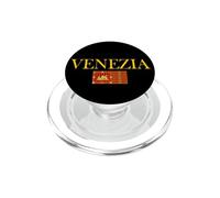 Bandera Italiana de Venecia Bandera Italiana León de San Marcos PopSockets PopGrip para MagSafe