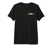 Bandera Italiana Italia Italia Familia Patrimonio Italiano Camiseta Premium