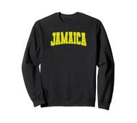 Bandera jamaicana Varsity Jamaica Colores Carnaval del Caribe Sudadera