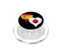 Bandera Japón España Orgulloso Aficionado Español Japonés PopSockets PopGrip para MagSafe