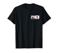 BANDERA JAPÓN JAPONÉS CÓDIGO PAÍS JPN JPN DEPORTES JUEGOS ATLETA Camiseta