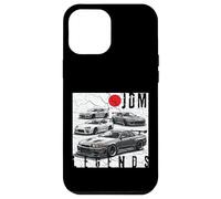 Bandera Japonesa Distress JDM Legends Race Cars Fabricada en Japón Carcasa para iPhone 12 Pro MAX